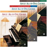 Alfred Adult All In One Course Book Only Level 1/2/3 - Piano Learning Music Book for Adults