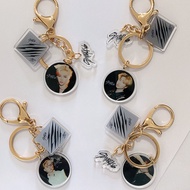 SK Japanese Special < Scars > Double-Sided Acrylic Keychain Bag Accessories Pendant Jewelry Star Mer