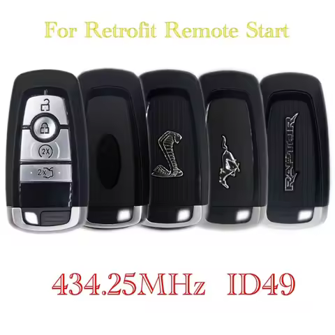 BaoJiangDd car key Fit for Mondeo MK5  Ranger Raptor V6 T8 Upgrade Remote Start Control Car Key 434.