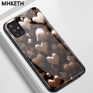 Case For Samsung A71 4G A71 5G A91 Personalized Love Glass Phone