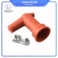 MESIN MERAH RED PLUG CAP/ SPARK PLUG CAP HEAD 15HP & 40HP (62E-82371-11) YAMAHA SHIP OUTBOARD ENGINE