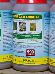 Hextar Amine 48  Racun Rumpai/ Rumput keladi/Herbicide 1Liter Pekatan Larut Air