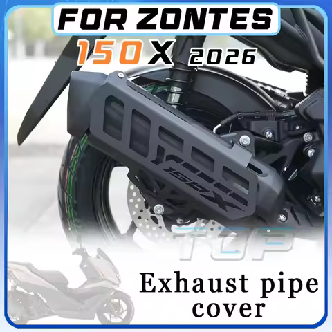 For 2026 ZONTES 150X modified black exhaust pipe cove for 150x X150 x150 X 150 150 x 150 X