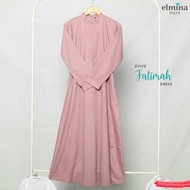 Kirim Sekarang Gamis Kekinian Fatimah Dress By Elmina