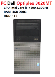 คอม Dell Optiplex 3020 MT-Intel Core i5-4590 3.3GHz -4GB DDR3 -HDD 1TB