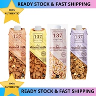 137 Degrees Almond Milk and Walnut Milk (1 x 1L)