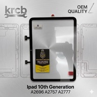 KRCB New Touch Screen For A2696 A2757 A2777 Pad 10 / Pad 10.9" 10th Generation Pad 10 Gen Touch Scre