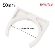 10Pcs 16/20/25/32/40/50mm PVC Pipe Clamp Connector Garden Irrigation Aquarium Fish Tank Watering Ada