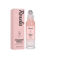 Roxelis Portable Plant-Based Rose Fragrance Oil, Natural Soft Long-Lasting Scent Perfume