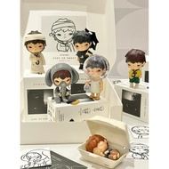 POP MART  Hirono City OF Mercy  Series Figures Blind Box Action Toys Figure Birthday Gift Kid Toy De