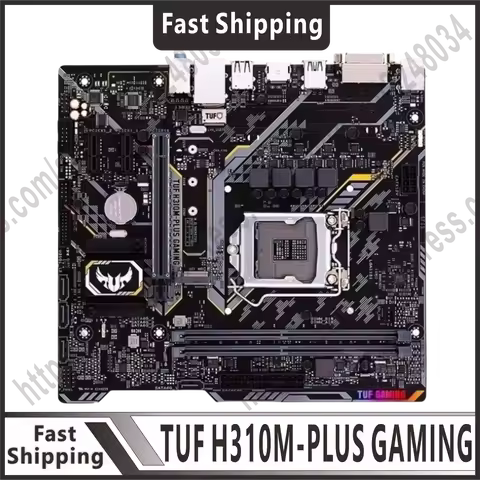 LGA 1151 motherboard TUF H310M-PLUS GAMING 2 × DDR4 32GB H310 PCI-E 3.0 1 × M. 2 USB3.1 Micro ATX fo