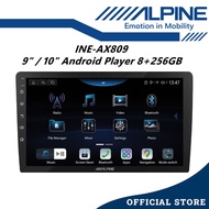 Alpine 8+256GB Car Android player 9" Or 10" Ply For Toyota Honda Proton Perodua iNE-AX809