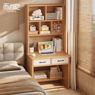 Desk Dresser Integrated Small Apartment Computer Desk 80cm Bedroom Bay Window Study Table Solid Wood Workbench with Drawer