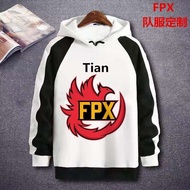 FPX Team Uniform IG Jacket lol League of Legends Clothes Fleece Lining Sweatshirt Game Anime260616P