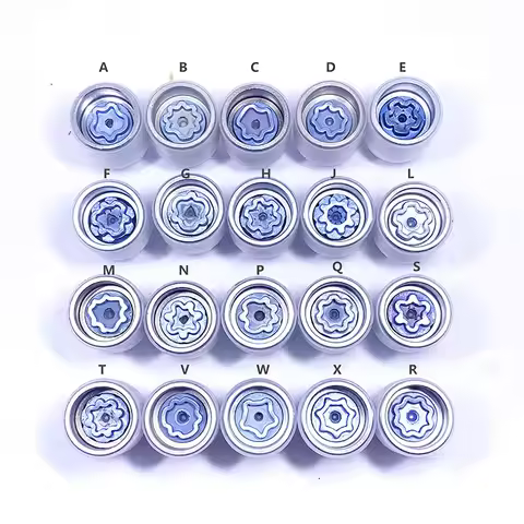 1Pcs Tire anti-theft screw disassembly tool key sleeve For Audi A1 A5 A3 A4L A6L A7 Q3 Q5 A8 TT R8 4