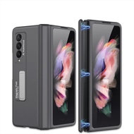 Case GKK Original Samsung Galaxy Z Fold 2 5G Magnetic Frame Stand Ultra Thin Matte Full Cover Hardca