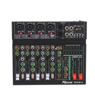 256DSP audio mixer AUDIO MIXER มาพร้อมกับ Equalizer 256DSP Effecter รองรับการเล่น Bluetooth / USB /