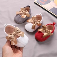 Spring Autumn Baby Foot Protection Princess Shoes Hundred Days Old Toddler Shoes Soft Rubber Sole An