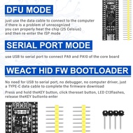 STM32F411 Development Board, STM32F411CEU6 STM32F4 Learning Board, Support for MicroPython/ Programm