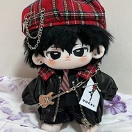 20cm Cotton Doll Clothes Cool Handsome Suitfrench styleRose Prince Handsome Dress Up High-value