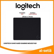 LOGITECH G440 / G640 / G740 GAMING MOUSE PAD WITH CLOTH / HARD SURFACE / NO SLIP BASE / RUBBER BASE 