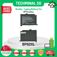 TECHMINAL - BP02XL Battery Replacement for HP Pavilion 15-AU000 15-AW000 1BP02XL Battery