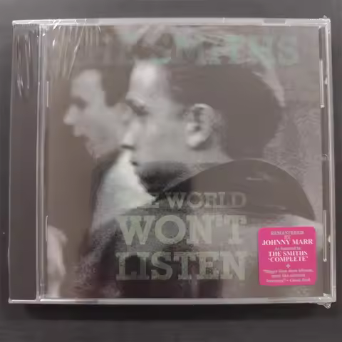 Rock The Smiths Morrissey Music CD The World Won't Listen Album London Music Record Cosplay Walkman 
