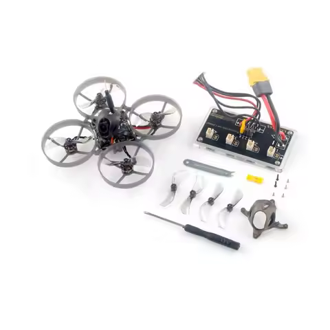 HappyModel Mobula7 1S X12 5in1 AIO FC ELRS V2.0 BLHELIS 12A VTX 400mW Runcam Nano3 RS0802 KV20000 1S