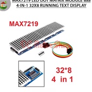 Max7219 LED DOT MATRIX MODULE 8x8 4-IN-1 32X8 RUNNING TEXT DISPLAY