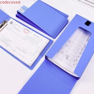 CODECOVED Clipboard File Box Case A4/A5/A6/B6 1PC Ticket Storage Student Stationery Finance Officer 