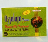 COD-Kapsul Assalam Premium Asli Original Obat Asam Urat &amp; Flu Tulang