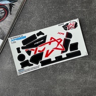 สติกเกอร์ V10 VIMOTO Xr/ V10 X ดัดแปลงชุดหูฟังบลูทูธรูปลอกปกป้องตกแต่งหูฟังบลูทูธแบบเป็นหมวกรถจักรยา