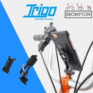 Trigo Phone Mount for Brompton alike bicycle | Tri fold bike | TRP1811 / TRP1536