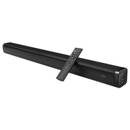 SAMTRONIC Soundbar 32นิ้วแถบยาวบลูทูธ Echo TV HDMI ลำโพงติดผนัง (ARC) เครื่องอ่านการ์ด