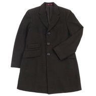 Excellent condition PS Paul Smith Smith PP-RM-35794 100% cashmere coat with coin pocket, dark brown,