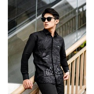 KEMEJA Azriel Men's Premium Long Sleeve Batik Shirt Size ML XL XXL