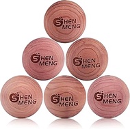 SHENMENG Shoe Deodorizer Balls, Sneaker Balls with Natural Woody Scent, 6pcs Odor-Fighting Shoe Fres