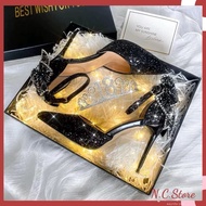 7-9p High Heels with Sparkly Bows