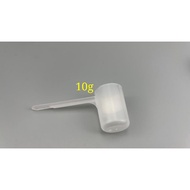 MEASURING SCOOP 10 GM MAXIMUN ORDER 500PCS BUATAN MALAYSIA Sudu Plastic Serbuk