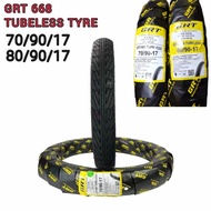 TYRE GRT 668 TAYAR TUBELESS BUNGA CORSA SPORT RAIN 70/90/17- 80/90/17