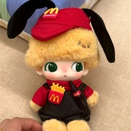 Dimoo搪胶可爱背带裤套装布鲁托娃衣衣服毛绒娃娃公仔换装衣服Dimoo Vinyl Cute Strappy Pants Set Cloth20260709