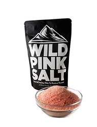 Wild Himalayan Pink Salt Fine Grain - Organic Pure &amp; Unrefined Real Salt - Finely Ground Pink Himalayan Salt with 80+ Minerals &amp; Electrolytes 100% Natural - Good for Cooking &amp; Table Salt (16 ounce)