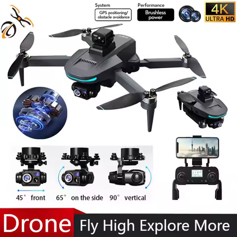L200 PLUS Drone Professional 4K HD Dual Camera GPS UAV Three-Axis Gimbal Brushless Motor FPV Remote