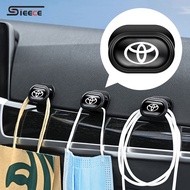 Sieece Car Hook Seat Back Hook Car Organizer Interior Accessories For Toyota Wish Hiace Sienta Altis Harrier CHR Vios Rush Alphard Camry RAV4 Innova