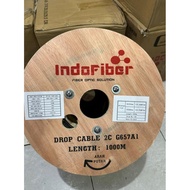 Dropcore 2core 3 interspersed / FTTH cable 2 core INDOFIBER