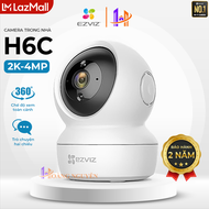 Camera IP WIFI EZVIZ H6c Pro 4MP 2K - Xoay 360 Tầm Nhìn Ban Đêm Trò Chuyện 2 Chiều Phát Hiện Chuyển