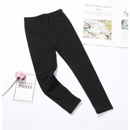 SELUAR LEGGING HITAM  12Y BUDAK PEREMPUAN / SELUAR TIGHT / GIRLS LEGGINGS BLACK