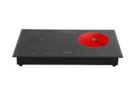 尚朋堂 - RI6628HR 2800W 嵌入式/座檯式 雙頭電磁電陶爐