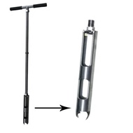 hot 1M Stainless Steel Hand Soil Sample Auger Soil Borking Auger