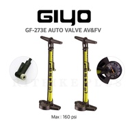 สูบจักรยานตั้งพื้น GIYO รุ่น GF-273E จอใหญ่ หัวสูบ Auto Max 160 psi